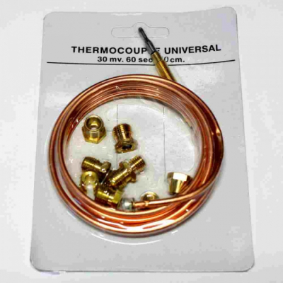 Термопара L1500мм, универсальная, 30мВ