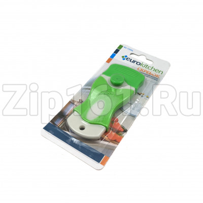 Скребок для чистки стеклокерамики, белый/салатовый Eurokitchen RS-15WL