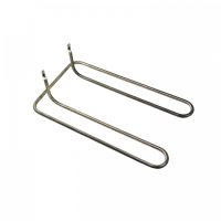 ТЭН 1400W, нерж, D8мм, 184х327х100мм, клеммы под винт М4, КЭТ-0,12, Abat, 220V