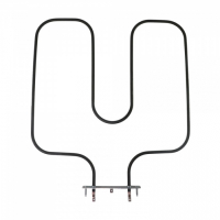 ТЭН духовки 1200W, нерж, L357х327мм, 2 вершины, Ш-образный, 73мм, нижний, Gefest, 230V