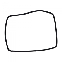 Уплотнитель двери духовки Indesit, Ariston, Whirlpool, L1380мм, C00081579